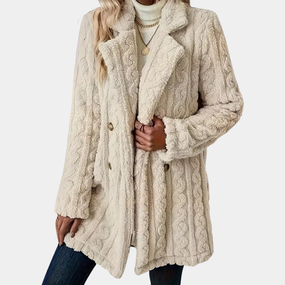 Manteau d'hiver femme – Manteau confortable en laine chaud et élégant