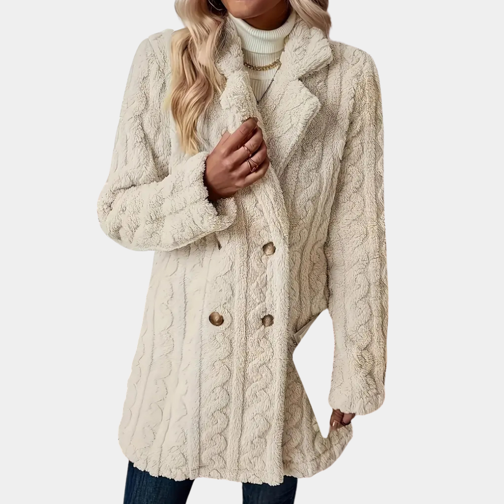 Manteau d'hiver femme – Manteau confortable en laine chaud et élégant