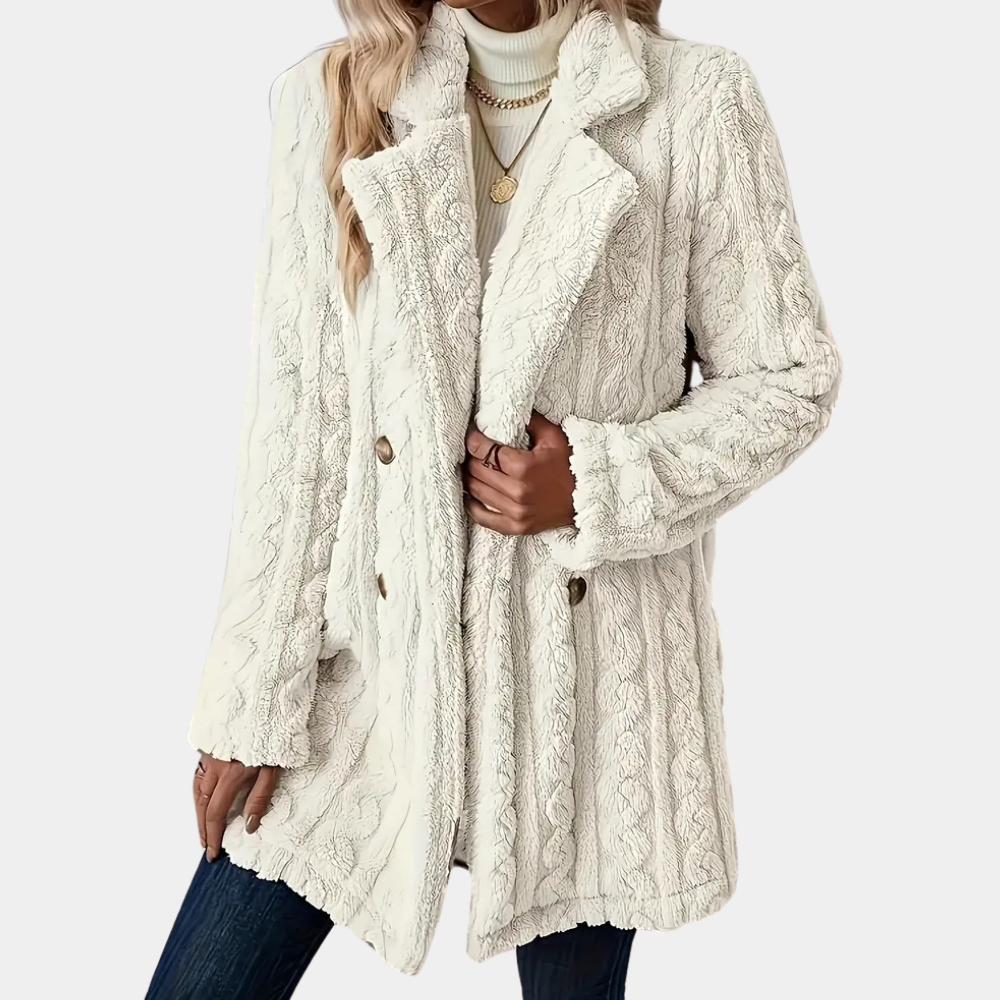 Manteau d'hiver femme – Manteau confortable en laine chaud et élégant